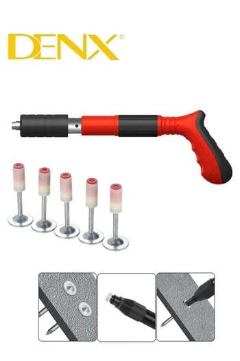 Denx Pneumatic nail drill for steel piercing and riveting
