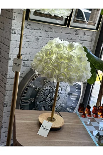 YASAR CONCEPT Glowra Rose Hat Lampshade