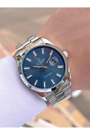 Coliseum Steel Cord Calendar Dial Boxed Series Men's Wristwatch Ft.Rl.8742.S5