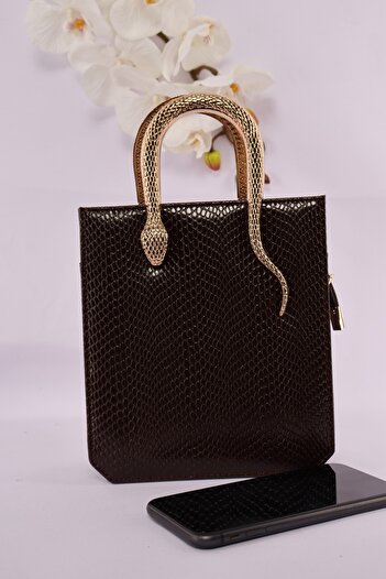 weem bag Elysara EB0143 | ПИТОН АТРАКТИВНА ЗМЕЯ РЪЧНА ЧАНТА