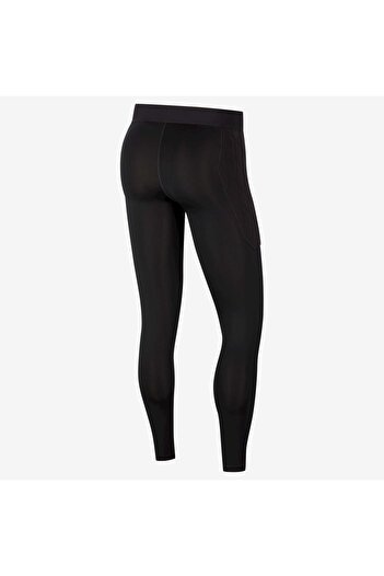 Nike Cv0045-010 Black Men's Sports Tights - Dry Pad Ground