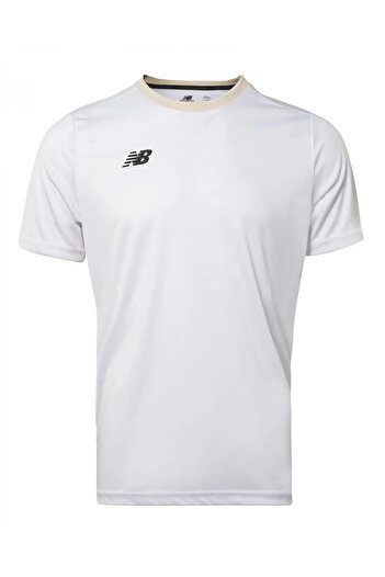 New Balance قميص رجالي TSM2215-WT - أبيض، أداء TS