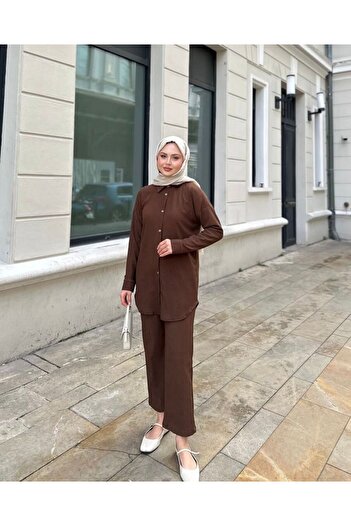 modasindoma Women's Wrapped Double Set
