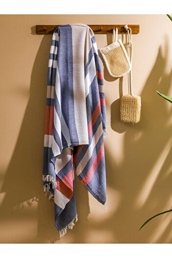 LC Waikiki Mixed Tassel Beach Towel 90X165 cm (S5)