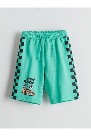 LC Waikiki Elastic Waist Printed Men's Shorts (S5)