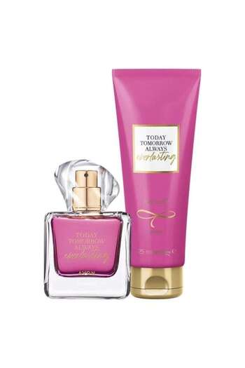 AVON Set TTA Everlasting, Apa de Parfum 50 ml si Soufflé de Corp 125 ml