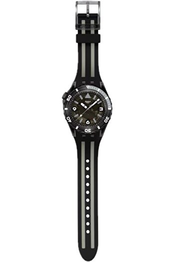 Swatch Sscu09b100 Black Sea Nettle Kol Saati