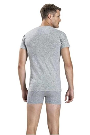 Jiber 112 Men's V-Neck Half Sleeve Undershirt 3 Pieces