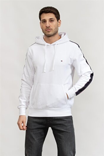 Tommy Hilfiger Erkek Fermuarlı Sweatshirt