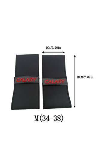 Choice Red-M 1Pairs Anti-scratch Roller Skate Covers Upper Protectors Thicken Double Layer Elastic Pro Inli
