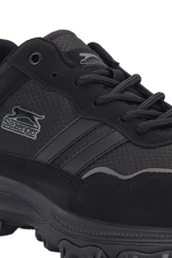 Slazenger Kışlık Suya Dayanıklı Bağcıklı Erkek Bot Siyah