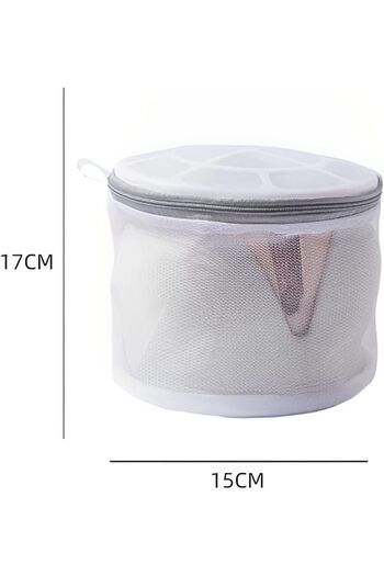 COOYA Bra Wash Bag for Washing Machine, Mesh Laundry Bag with Zipper for Lingerie, Delicates, Intimates
