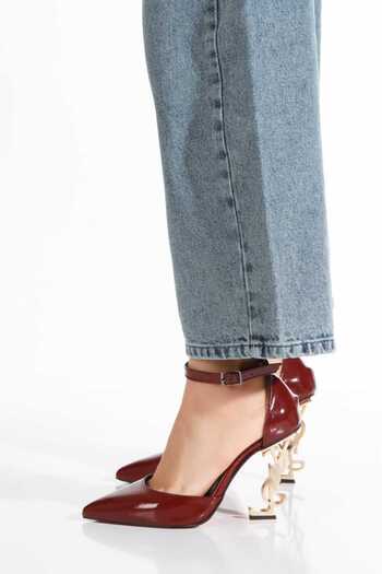 MODA Gold Metal Cast Heel Single Band