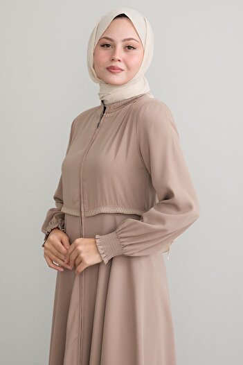 InStyle Μπεζ Ferace - Κεντημένο Ύφασμα Mevlana