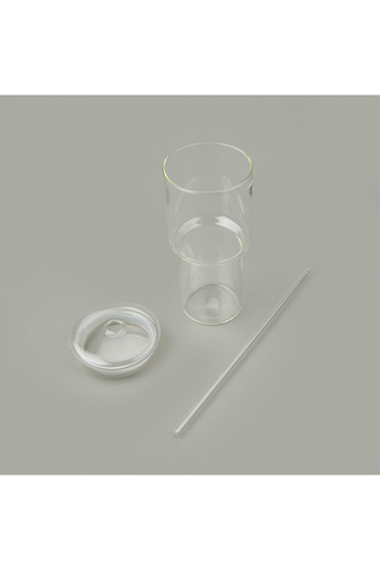 Paçi Glass with Straw - Transparent - 1 Lt