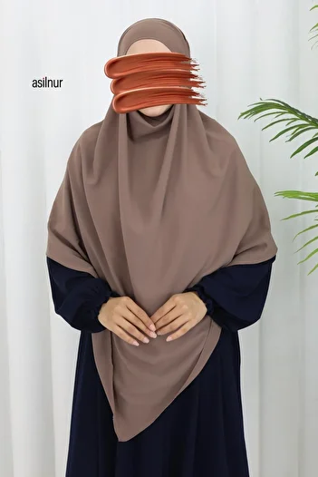 ASİLNUR Vera Single Layer Soufflé Mink