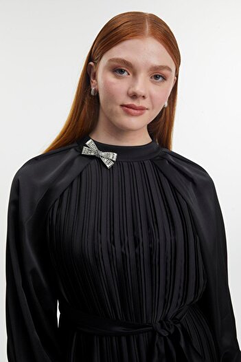Zühre Accessory Detailed Belted Bottom and Top Double Set Tk-1504