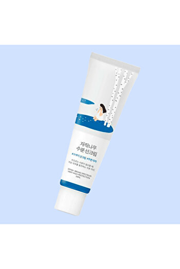 Round Lab Crema solară hidratantă, ROUND LAB, Birch Juice Moisturizing Sun Cream, SPF50+ PA++++, 50ml
