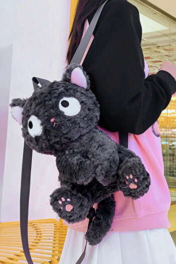 Ecrou Cute Kitten Soft Plush Backpack