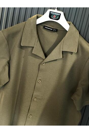 UOMOPARK 2640 Ottoman Comfort Fit Relaxed Cut Collared Shirt