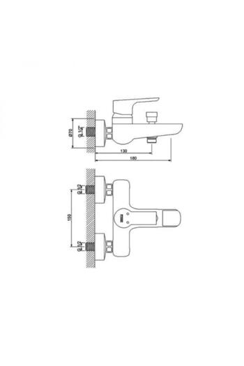 Newarc Natural Bathroom Faucet