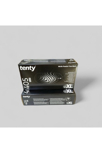 Tenty Powderless Black XL Gloves 100 Pcs