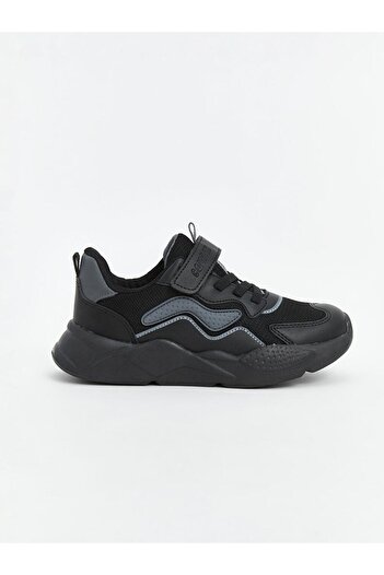 LC Waikiki Boys' Sports Shoes with Laces and Velcro (S5)