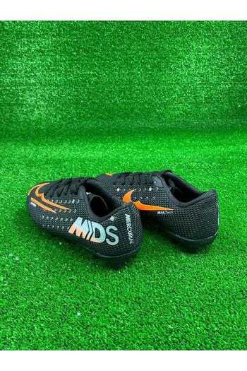 Moda Lime Erkek Çocuk Krampon Çim Saha Erkek Çocuk Futbol Ayakkabı Çivili Futbol Spor Ayakkabısı