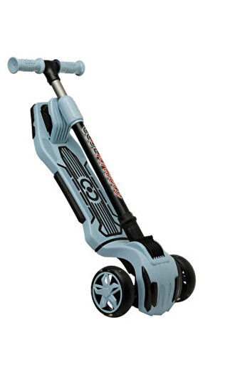 Scooter Cool Wheels LED Işıklı Katlanabilir Çocuk Scooter - 3 Tekerlekli Vintage Luna (3+ Yaş)