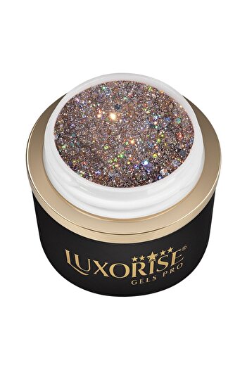 LUXORISE RevoFlex LUXORISE Gel UV pentru unghii, 15 ml, Strălucire de stele