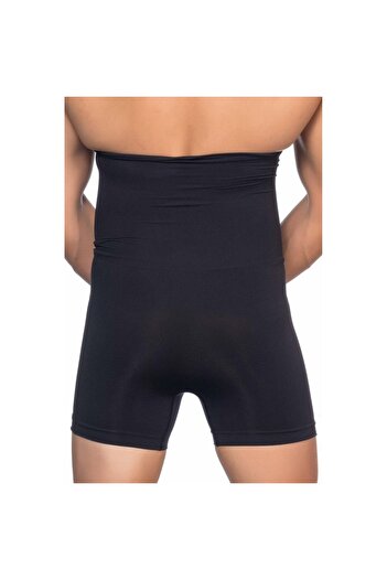 Narnuga Miraxx Black Mi Emay E1005 Men's High Waist Double Boxer Corset