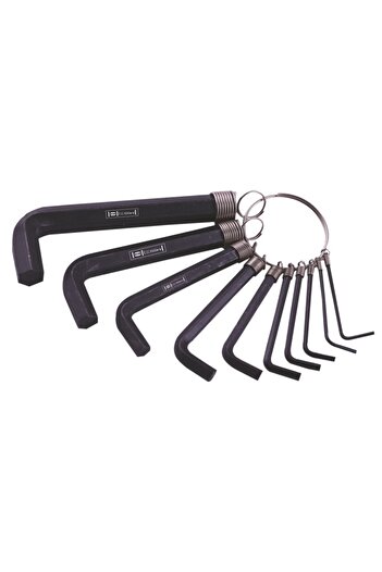 flores 90 mm medium hex key, 1.5 - 10 mm, 10 pcs / set
