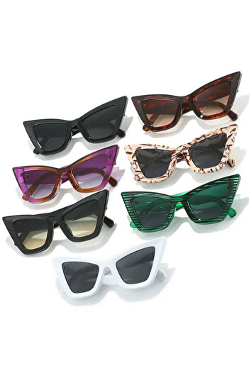 REDz Accessories Sunglasses, Boho Cat-Eye, Fashion, UV400 Protection, Cream