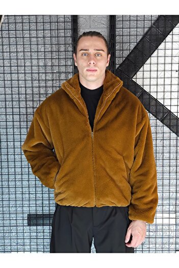 Geco Taba Plush Zippered Coat