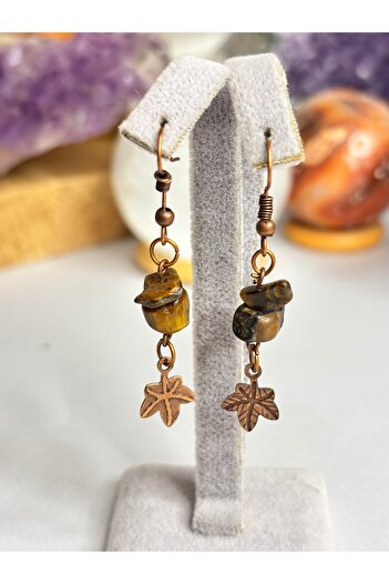 KIRMIZICOSMETİCS The Tiger Eye Earrings