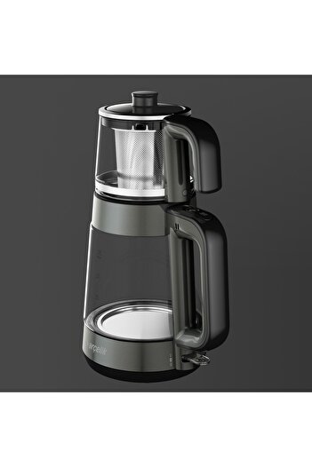 Arçelik Resi̇tal Led Lighted Glass Kettle Tea Maker Water Heater