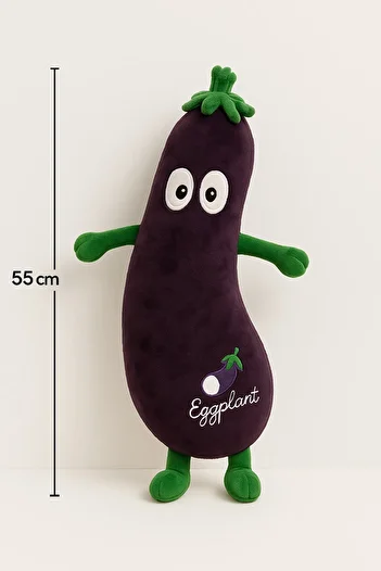 farddad Eggplant Plush Pillow 55 cm |   Eggplant Plush Toy |   Fruit Plush Gifts