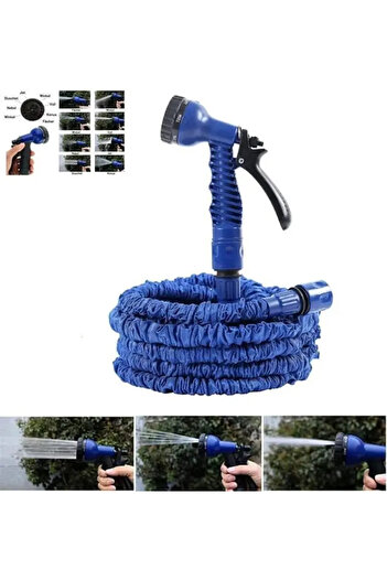 Generic 37m Blue Expandable Water Fountain