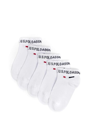 U.S. Polo Assn. 5-pack slipper socks for kids - regular fit - stylish and comfortable design