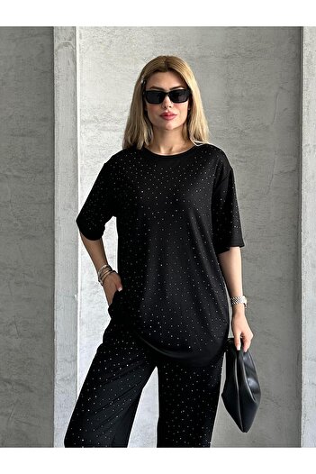 FERZOLAİO Stoned Soft Black Double Suit
