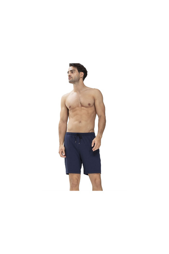 MEY Pyjama kurz für Herren in blau