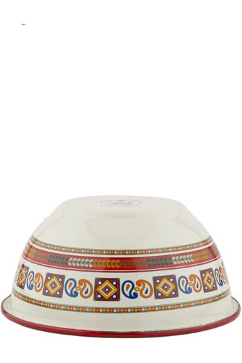 ALSAIF Ghazar Khuzama Serving Bowl, Multi-color, 12 Cm, Aluminum