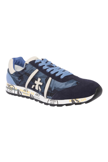 Premiata Logolu Erkek Deri Sneaker
