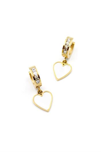 Royaleks Heart Earrings - Gold