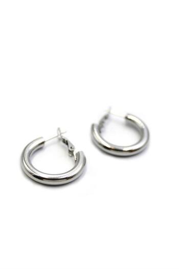 Royaleks Hoop earrings - 2 cm - silver