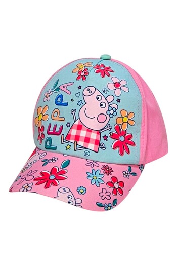 Peppa Pig Girls' cap, pink, size 53 cm, Peppa Pig