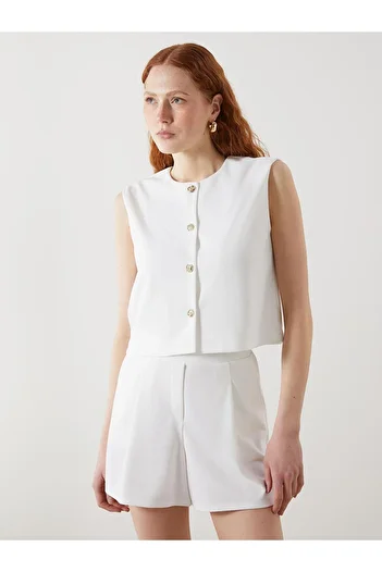 LC Waikiki Lcw Vision Women's Crew Neck Classic Vest (S5)