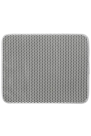 REDz Accessories Covoraș pentru litiera pisicii, cauciuc antiderapant, dreptunghiular, gri