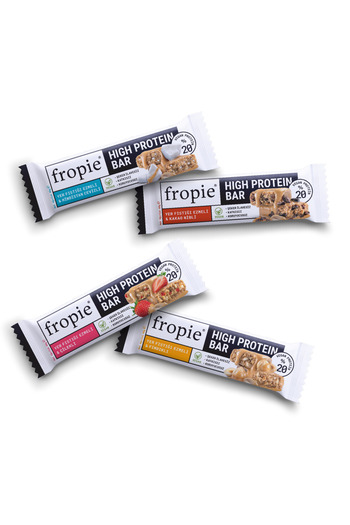 FROPİE Vegan High Protein Bar Meet Pack (4 Bars)