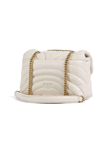 PİNKO Love Puff Schultertasche Leder 23 cm